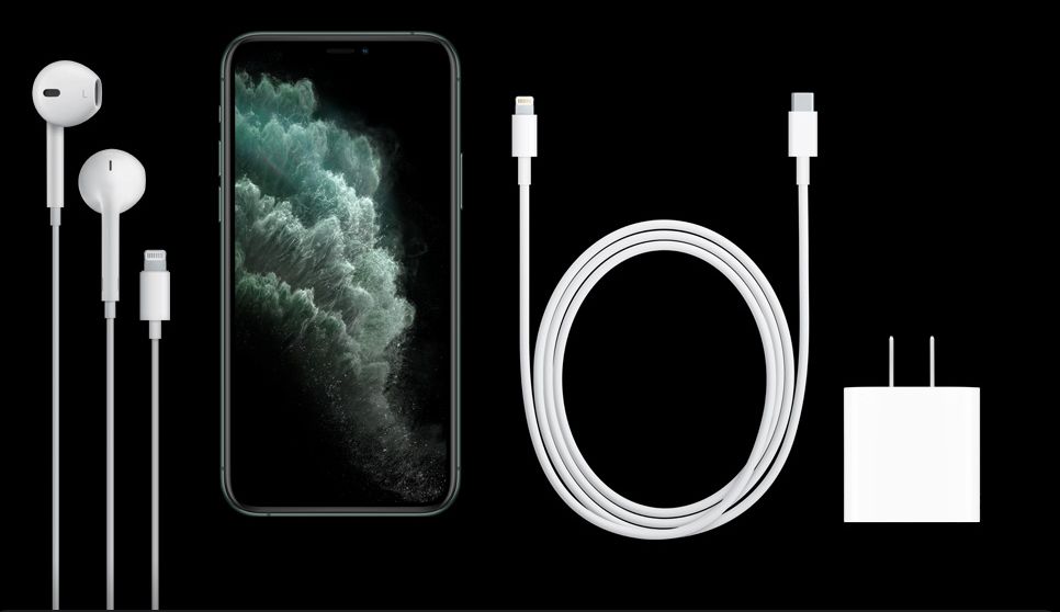 iPhone 11 pro 本体　イヤホン付属